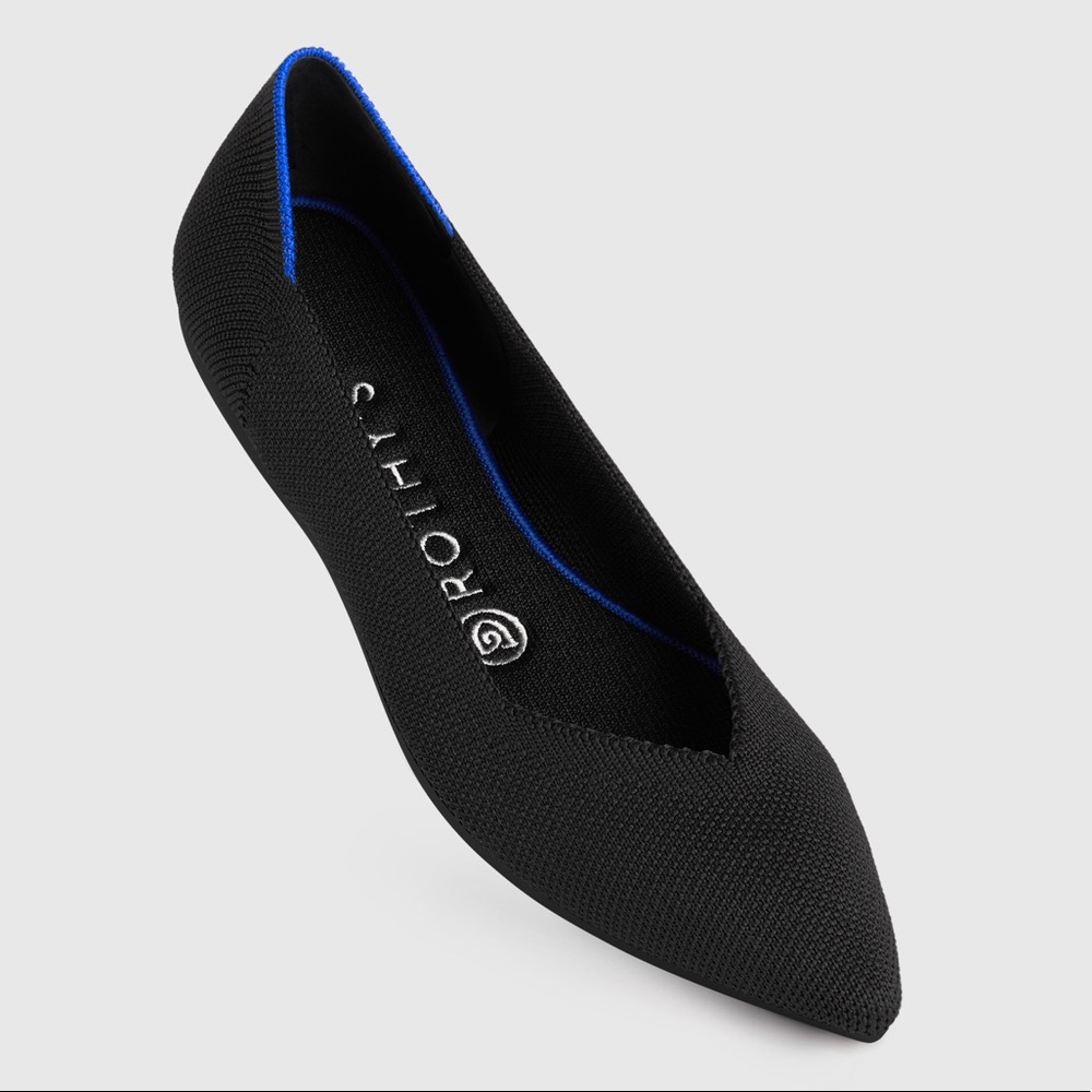 Rothy’s black flats